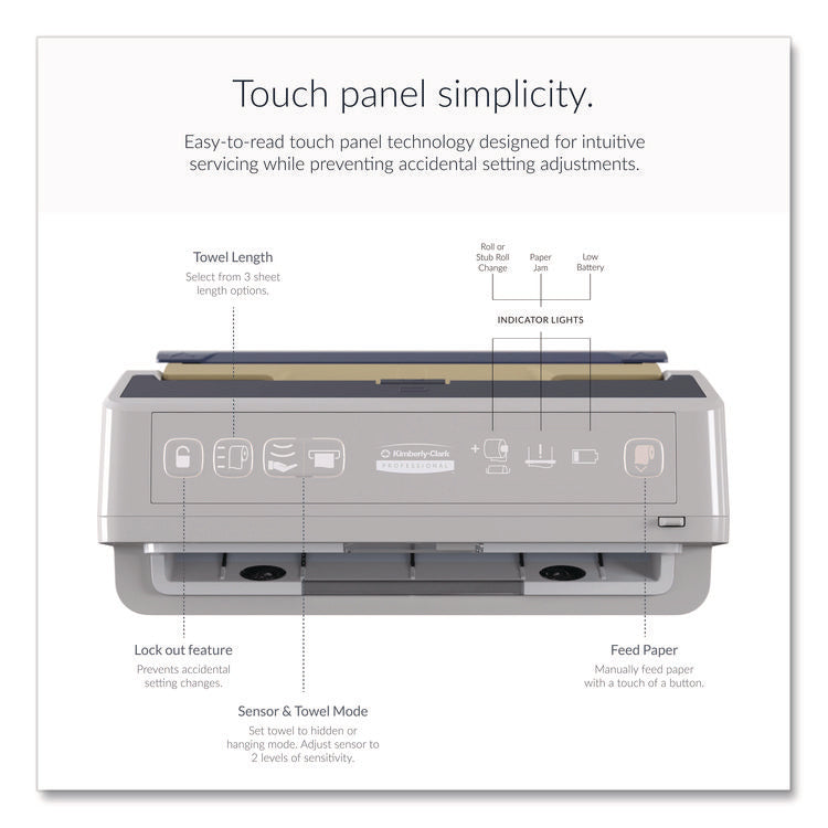 ICON Automatic Roll Towel Recessed Dispenser Housing, Narrow without Trim Panel, Stainless Steel