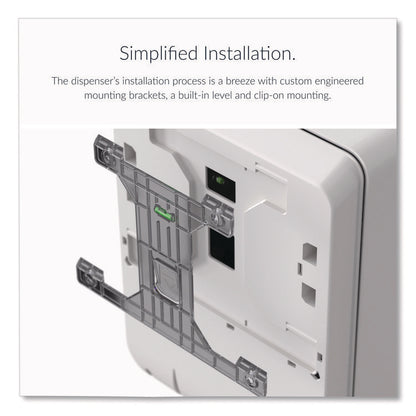 ICON Automatic Roll Towel Dispenser, 20.12 x 16.37 x 13.5, White Mosaic