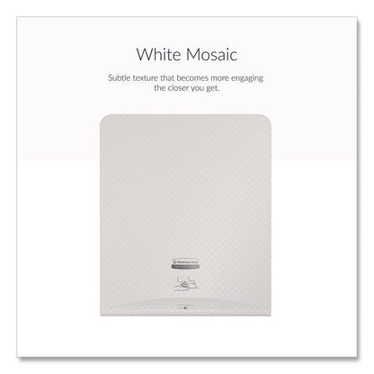 ICON Faceplate for Automatic Roll Towel Dispenser, 18.12 x 15.62 x 12.87, White Mosaic