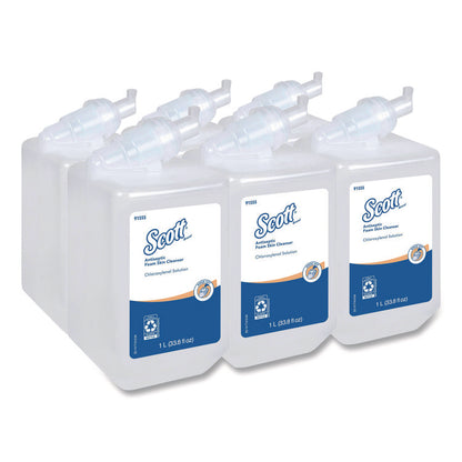 Antiseptic Foam Skin Cleanser Refill, Unscented, 1,000 mL, 6/Carton