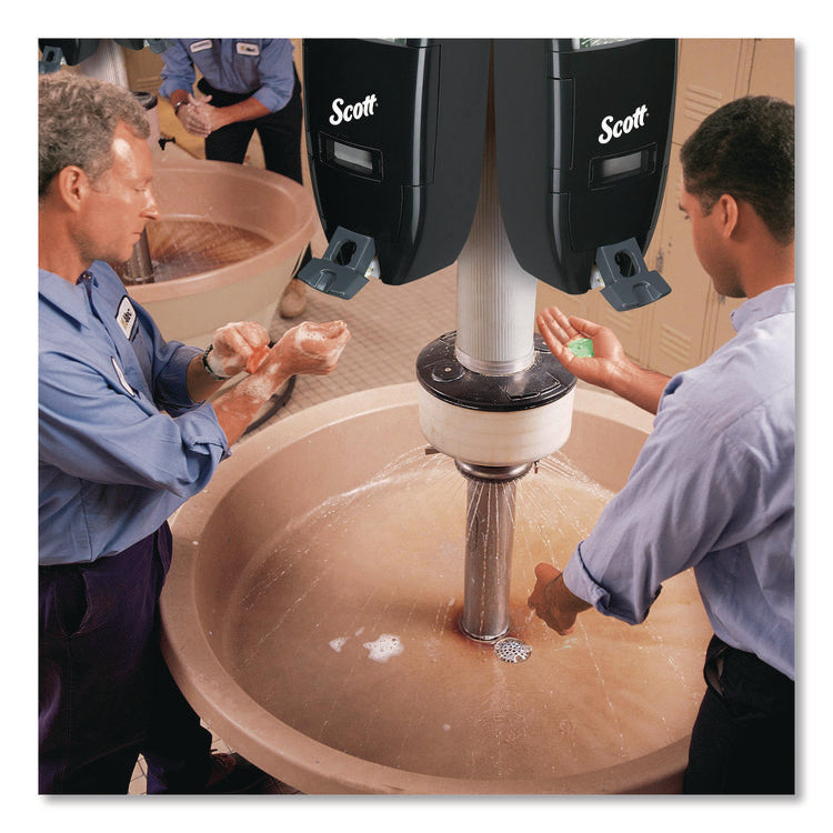 In-Sight Sanituff Push Dispenser, 3.5 L/8 L, 10.75 x 7 x 17.75, Black