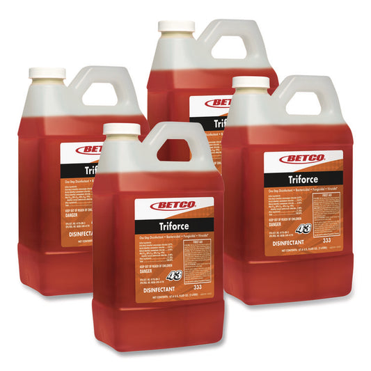 Triforce FastDraw Disinfectant, Fresh Scent, 2 L Bottle (Each)