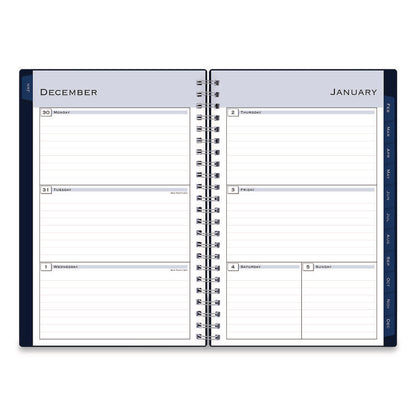 Passages Weekly/Monthly Planner, 8 x 5, Navy Cover, 12-Month (Jan to Dec): 2026