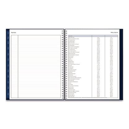 Passages Weekly Appointment Book and Monthly Planner, 11 x 8.5, Navy Cover, 12-Month (Jan to Dec): 2026