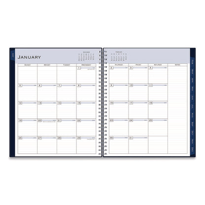 Passages Monthly Planner, 10 x 8, Navy Cover, 12-Month (Jan to Dec): 2026