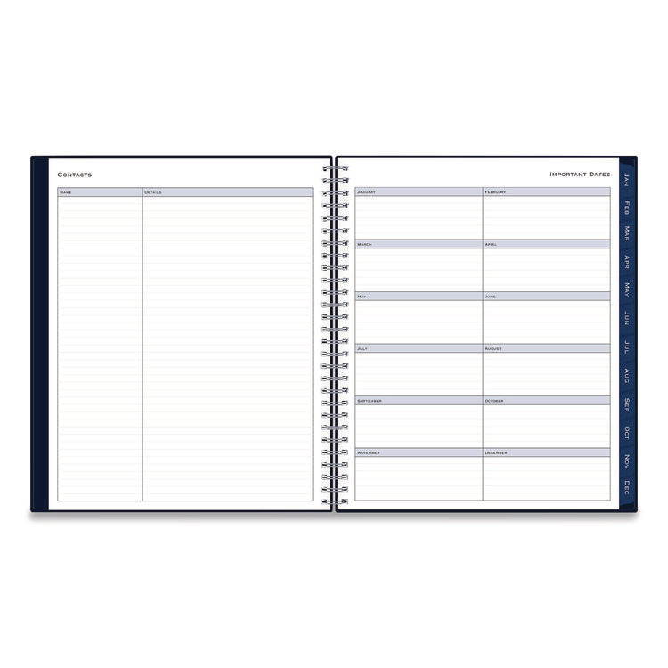 Passages Monthly Planner, 10 x 8, Navy Cover, 12-Month (Jan to Dec): 2026