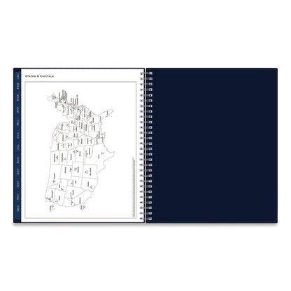 Passages Monthly Planner, 10 x 8, Navy Cover, 12-Month (Jan to Dec): 2026