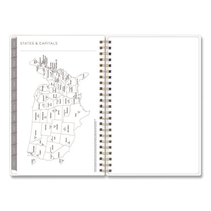 Mimosa Weekly/Monthly Planner, 8 x 5, Lemon Artwork, Yellow/Green/White Cover, 12-Month (Jan to Dec): 2026