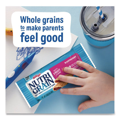 Nutri-Grain Soft Baked Breakfast Bars, Raspberry, Indv Wrapped 1.3 oz Bar, 16/Box