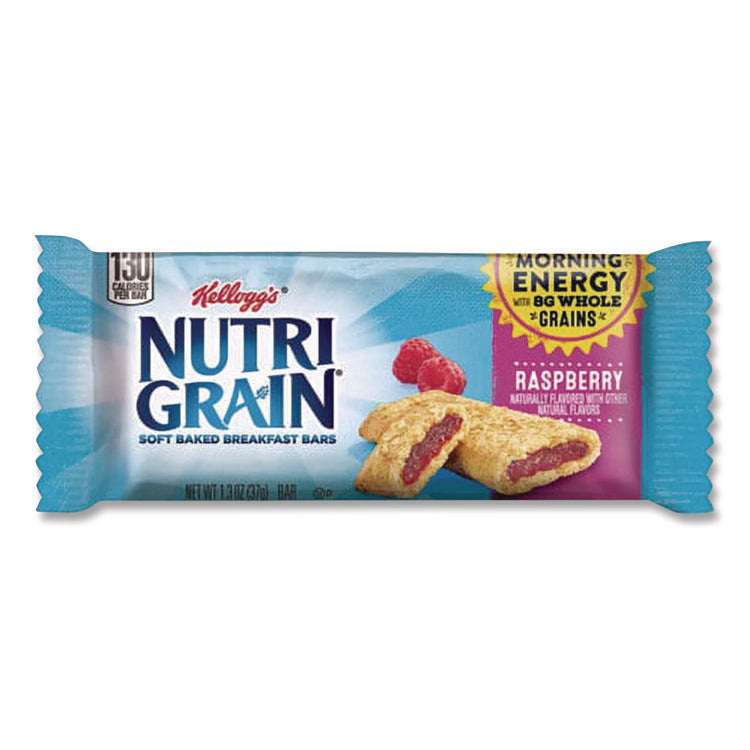 Nutri-Grain Soft Baked Breakfast Bars, Raspberry, Indv Wrapped 1.3 oz Bar, 16/Box