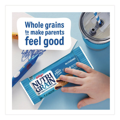 Nutri-Grain Soft Baked Breakfast Bars, Blueberry, Indv Wrapped 1.3 oz Bar, 16/Box