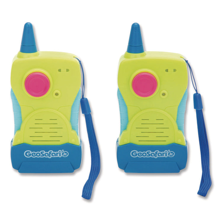 My First Walkie Talkies, 2 Radios, 300 ft Range, 8.9 x 7 x 1.2, Multicolor