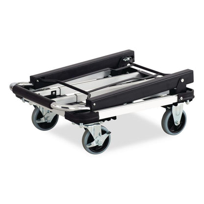 Stow-Away Collapsible Medium Hand Truck, 275 lb Capacity, 19 x 17.75 x 38.75, Aluminum