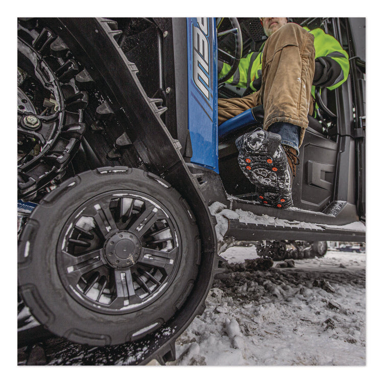 Trex 6300 One Piece Slip-on Ice Cleats, Large, Black, Pair