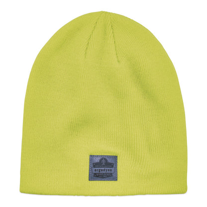 N-Ferno 6812 Rib Knit Beanie, Acrylic, One Size Fits Most, Lime