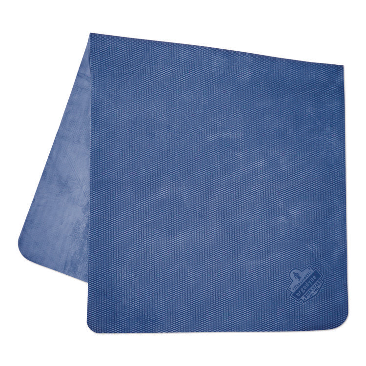 Chill-Its 6601 Economy Evaporative PVA Cooling Towel, 29.5 x 13, One Size Fits Most, PVA, Blue