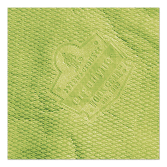 Chill-Its 6602 Evaporative PVA Cooling Towel, 29.5 x 13, One Size Fits Most, PVA, Hi-Vis Lime