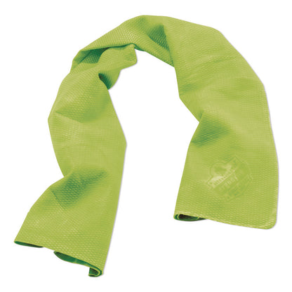 Chill-Its 6602 Evaporative PVA Cooling Towel, 29.5 x 13, One Size Fits Most, PVA, Hi-Vis Lime