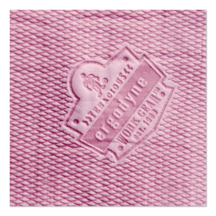 Chill-Its 6602 Evaporative PVA Cooling Towel, 29.5 x 13, One Size Fits Most, PVA, Pink