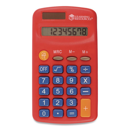 Rainbow Calculators, 8-Digit, LCD, 10 Calculators