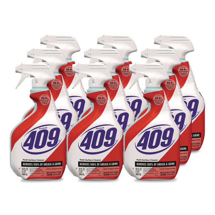 Multi-Surface Cleaner Spray, Original Scent, 32 oz Spray Bottle, 9/Carton