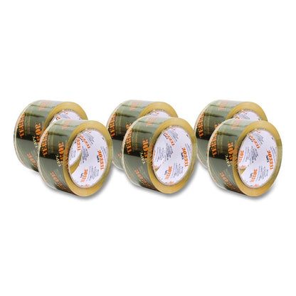 Pro-Grade Packaging Tape, 3" Core, 1.88" x 54.6 yds, Clear, 6/Pack