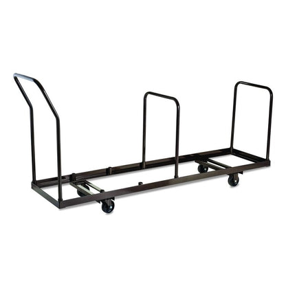 Folding Chair Dolly For Vertical Storage, Metal, 1,100 lb Capacity, 19.25" x 81" x 38.5", Brown