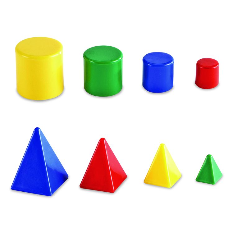 Mini GeoSolids, Grades K to 5, 32 Pieces