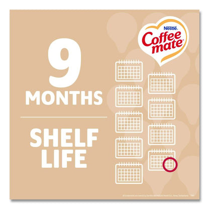 Liquid Coffee Creamer, Original, 0.38 oz Mini Cups, 50/Box, 4 Boxes/Carton