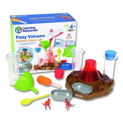 Fizzy Volcano Preschool Science Lab, Grades Pre-K to 2, 13 Pieces