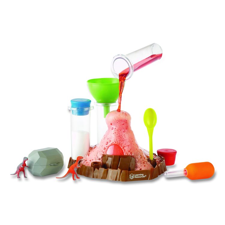 Fizzy Volcano Preschool Science Lab, Grades Pre-K to 2, 13 Pieces