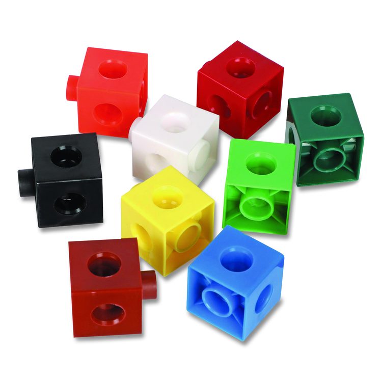 Snap Cubes, Grades K to 2, 500 Pieces