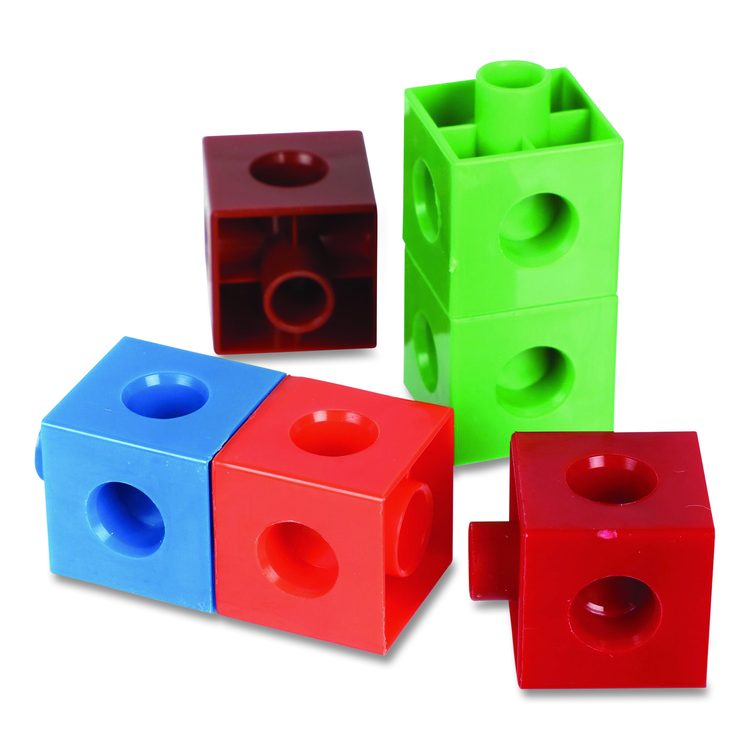 Snap Cubes, Grades K to 2, 1,000 Pieces