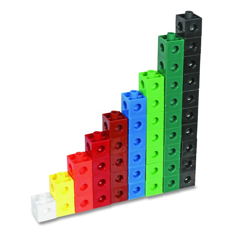 Snap Cubes, Grades K to 2, 1,000 Pieces