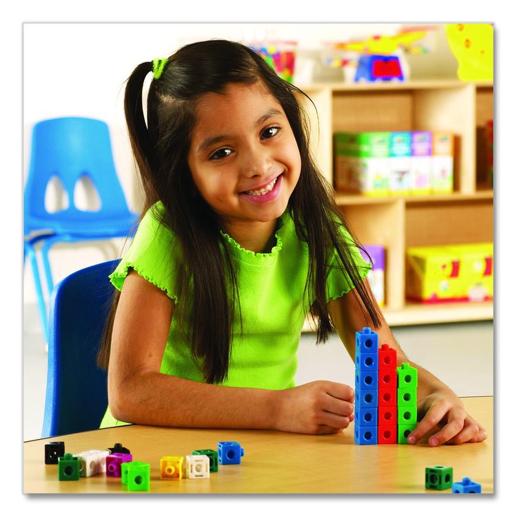 Snap Cubes, Grades K to 2, 1,000 Pieces