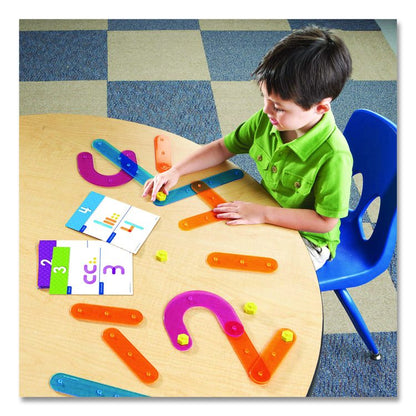 Number Construction Activity Set, Pre-K to K, 50 Pieces