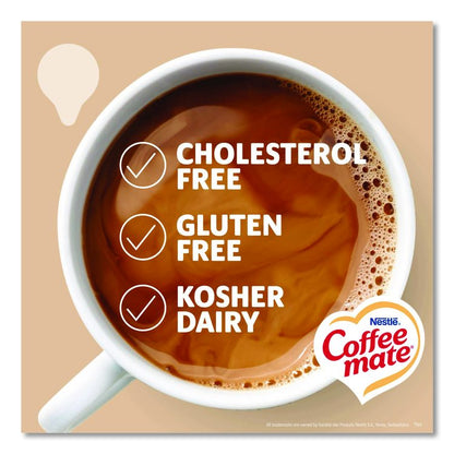 Liquid Coffee Creamer, Original, 0.38 oz Mini Cups, 50/Box