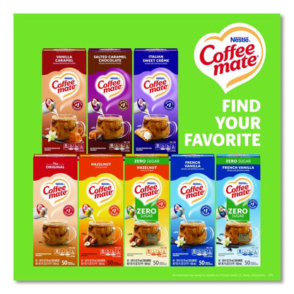 Liquid Coffee Creamer, Irish Cream, 0.38 oz Mini Cups, 50/Box, 4 Boxes/Carton