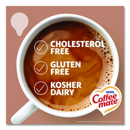 Liquid Coffee Creamer, Cafe Mocha, 0.38 oz Mini Cups, 50/Box, 4 Boxes/Carton