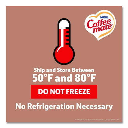 Liquid Coffee Creamer, Cafe Mocha, 0.38 oz Mini Cups, 50/Box, 4 Boxes/Carton