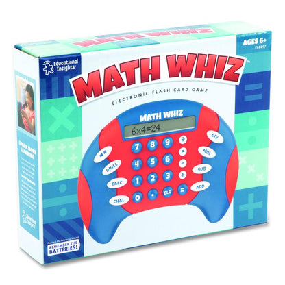 Math Whiz, Three Game Modes, Four Subjects: Addition, Subtraction, Multiplication and Division, Grades 1 to 5