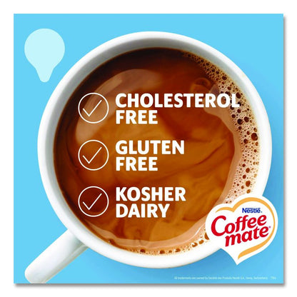 Liquid Coffee Creamer, French Vanilla, 0.38 oz Mini Cups, 50/Box, 4 Boxes/Carton