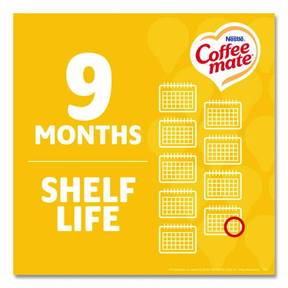 Liquid Coffee Creamer, Hazelnut, 0.38 oz Mini Cups, 50/Box