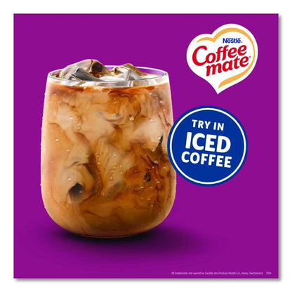 Liquid Coffee Creamer, Salted Caramel Chocolate, 0.38 oz Mini Cups, 50/Box
