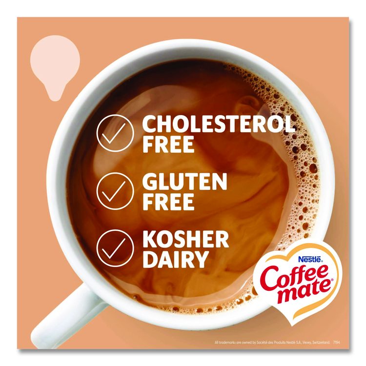 Liquid Coffee Creamer, Vanilla Caramel, 0.38 oz Mini Cups, 50/Box