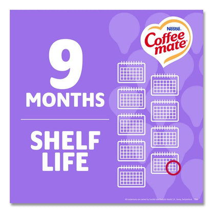 Liquid Coffee Creamer, Italian Sweet Cream, 0.38 oz Mini Cups, 50/Box