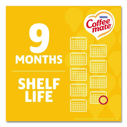 Liquid Coffee Creamer, Zero Sugar Hazelnut, 0.38 oz Mini Cups, 50/Box, 4 Boxes/Carton