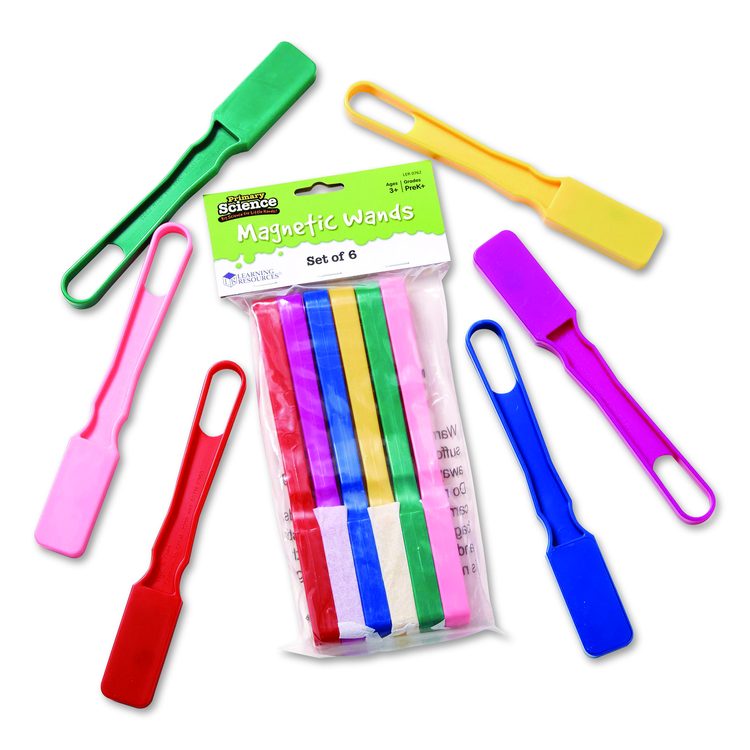 Magnetic Wands, Grades Pre-K to 5, 6 Pieces