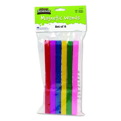Magnetic Wands, Grades Pre-K to 5, 6 Pieces
