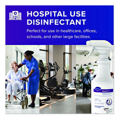 Oxivir Five 16 Concentrate One Step Disinfectant Cleaner, 1.4 L SmartDose, 2/Carton